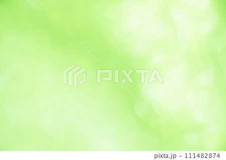 華やかなグリーンカラーイメージ　背景素材 111482874