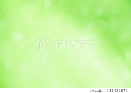 華やかなグリーンカラーイメージ　背景素材 111482875