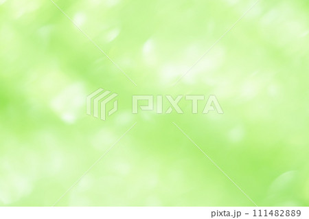 華やかなグリーンカラーイメージ　背景素材 111482889