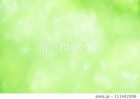 華やかなグリーンカラーイメージ　背景素材 111482896