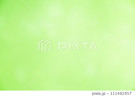 華やかなグリーンカラーイメージ　背景素材 111482957