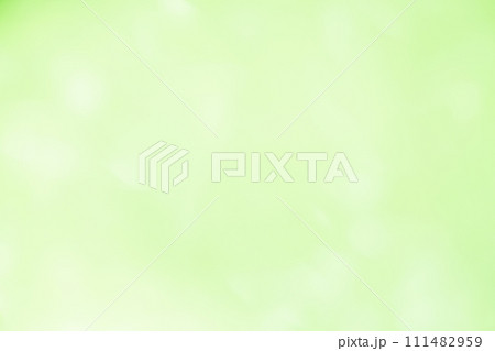 華やかなグリーンカラーイメージ　背景素材 111482959