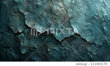 AI-generated content. Textured peeling wall 111483170