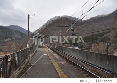 野岩鉄道　川治湯元駅 111485441