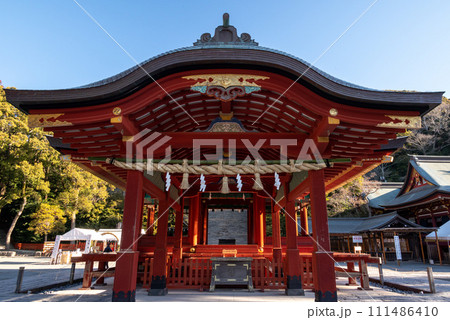青空に映える神社 青空に映える神社 111486410