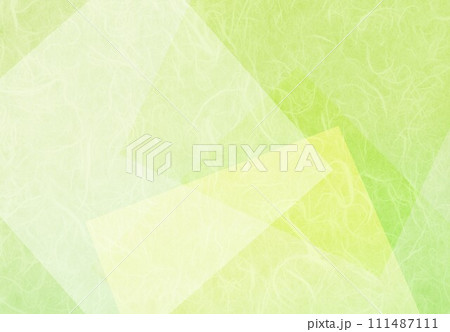 雲龍紙黄緑切り紙 111487111