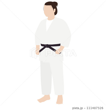 女子柔道選手 111487326