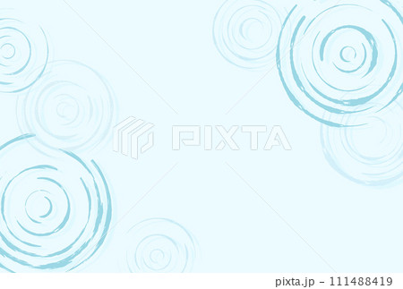 背景イラスト_波紋 背景イラスト_波紋 111488419