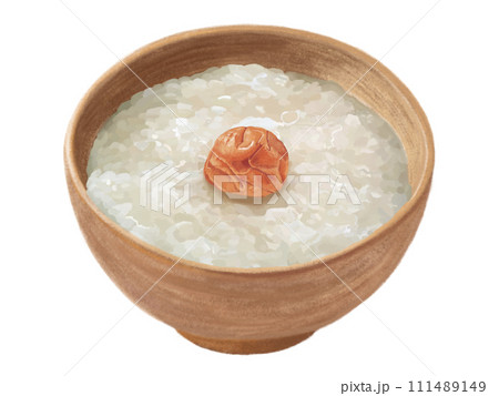 おかゆ（梅粥） 111489149