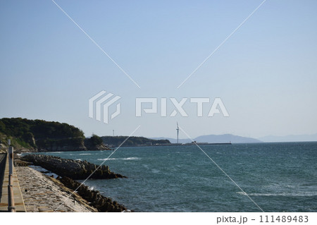 淡路ワールドパークONOKOROから望む海の景色 淡路ワールドパークONOKOROから望む海の景色 111489483