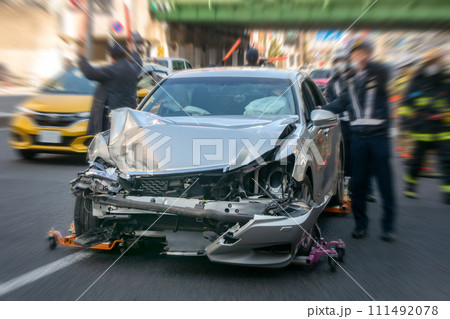 交通事故車両 交通事故車両 111492078