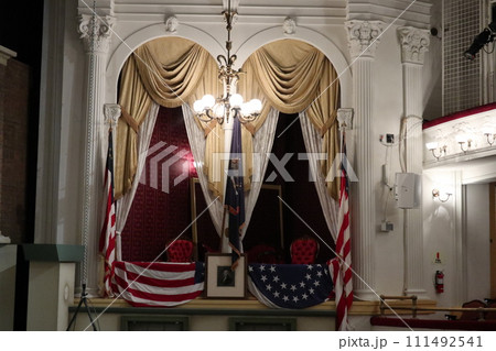 ワシントンDC、フォード劇場、暗殺場所 ワシントンDC、フォード劇場、暗殺場所 111492541