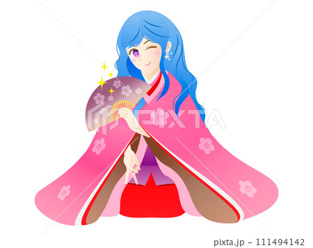 ウインクするギャルのお雛様 ウインクするギャルのお雛様 111494142
