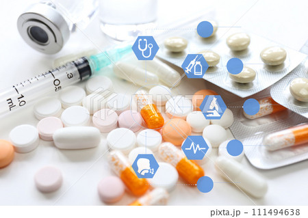 医療・研究コンセプト　医薬品 111494638