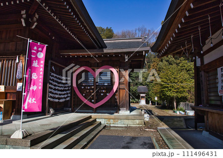 春まじかの藤島神社 111496431