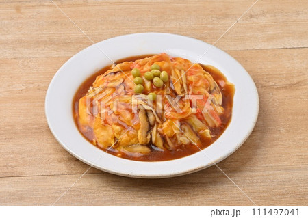 天津飯、テンシンハン、中華料理、卵料理、あんかけ、カニカマ。 天津飯、テンシンハン、中華料理、卵料理、あんかけ、カニカマ。 111497041
