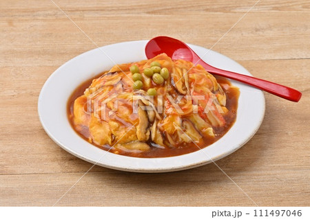 天津飯、テンシンハン、中華料理、卵料理、あんかけ、カニカマ。 天津飯、テンシンハン、中華料理、卵料理、あんかけ、カニカマ。 111497046