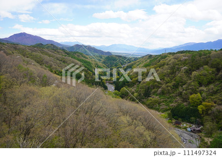 清里　八ヶ岳高原大橋からの風景 111497324