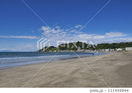 【鎌倉市】由比ヶ浜の風景 111499944
