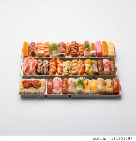 Traditional Japanese street food 111501297