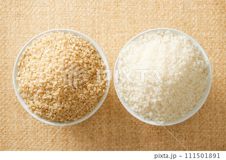 玄米と白米 111501891