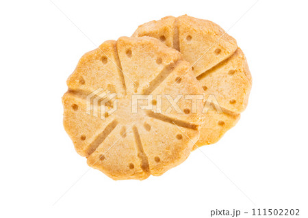 Scottish shortbread isolated 111502202