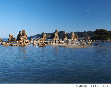 和歌山串本町 橋杭岩 和歌山串本町 橋杭岩 111502494