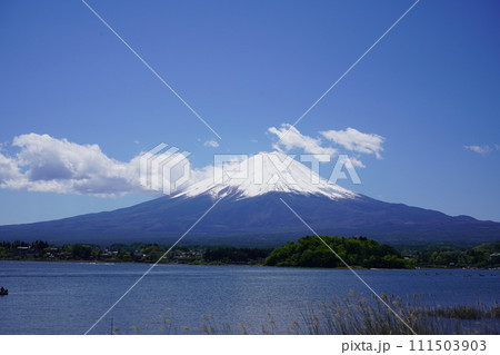 河口湖からの富士山 河口湖からの富士山 111503903