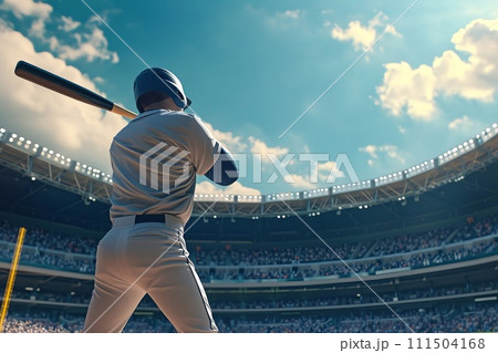 野球の試合 野球の試合 111504168