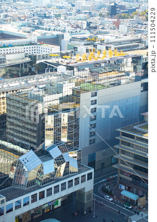 【京都風景】京都タワーからの全方位の絶景 【京都風景】京都タワーからの全方位の絶景 111504229