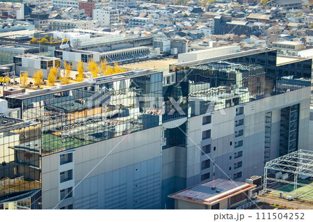 【京都風景】京都タワーからの全方位の絶景 111504252