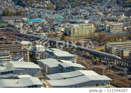 【京都風景】京都タワーからの全方位の絶景 【京都風景】京都タワーからの全方位の絶景 111504267