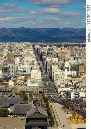 【京都風景】京都タワーからの全方位の絶景 111504355