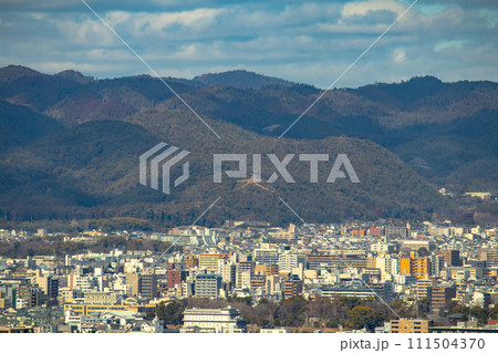 【京都風景】京都タワーからの全方位の絶景 【京都風景】京都タワーからの全方位の絶景 111504370