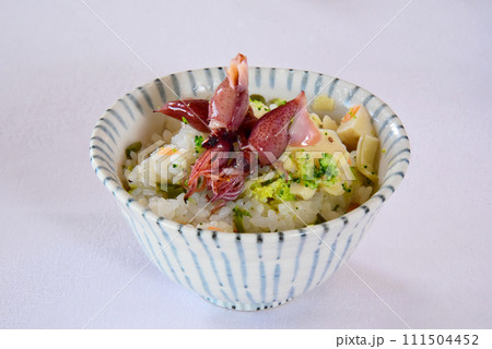 春の恵み ホタルイカの炊き込みご飯 春の恵み ホタルイカの炊き込みご飯 111504452