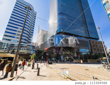 東京　休日の日比谷 111504560