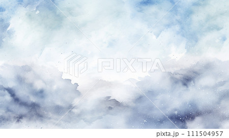 Abstract colorful watercolor background.Hand painted watercolor. 111504957
