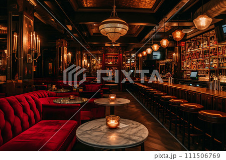 高級クラブの店内 AI生成 高級クラブの店内 AI生成 111506769