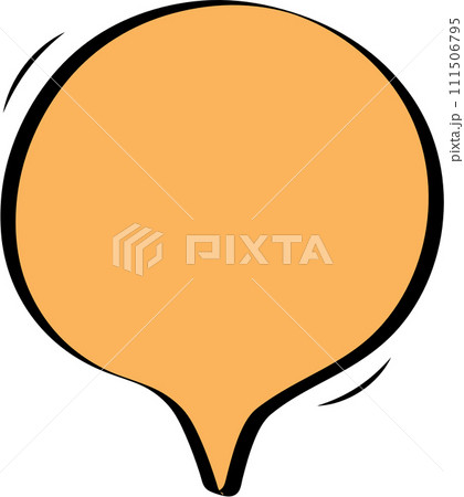 Colorful pastel yellow color speech bubble balloon, icon sticker memo keyword planner text box banner, flat png transparent element design Colorful pastel yellow color speech bubble balloon, icon sticker memo keyword planner text box banner, flat png transparent element design 111506795