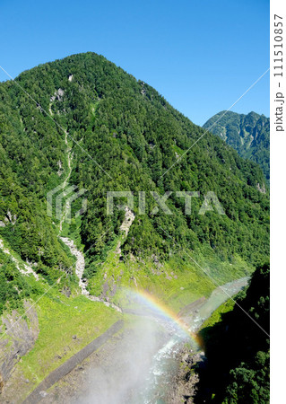 富山県中新川郡立山町_黒部ダムから北側風景4_2023_8月 111510857