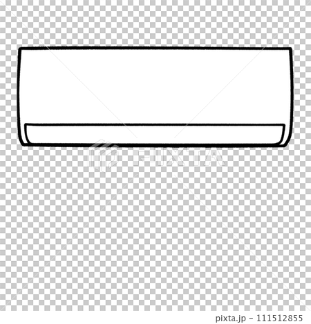 Illustration of air conditioner Illustration of air conditioner 111512855