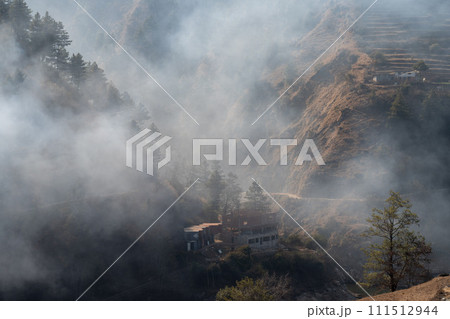 Wildfire in the Hills of Nepal Wildfire in the Hills of Nepal 111512944