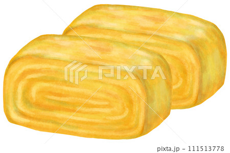 卵焼き だし巻き卵 111513778