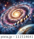 宇宙に浮かぶ星雲 111514641