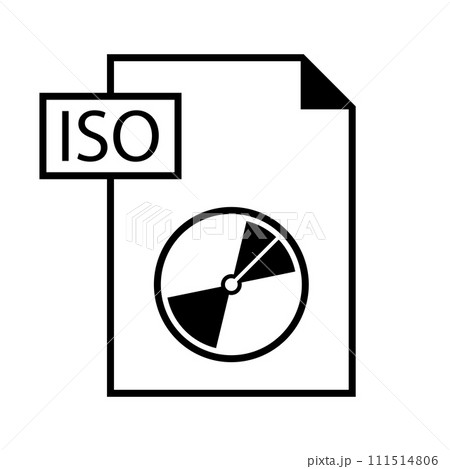 ISO symbol icon 111514806