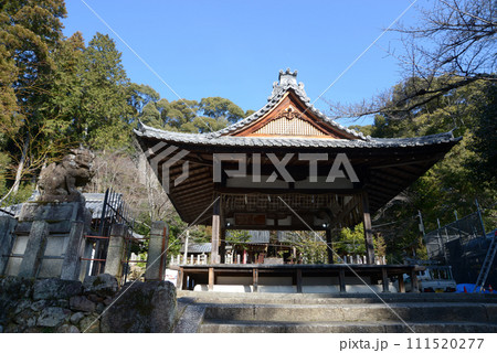 石座神社　拝殿　京都市左京区岩倉 111520277