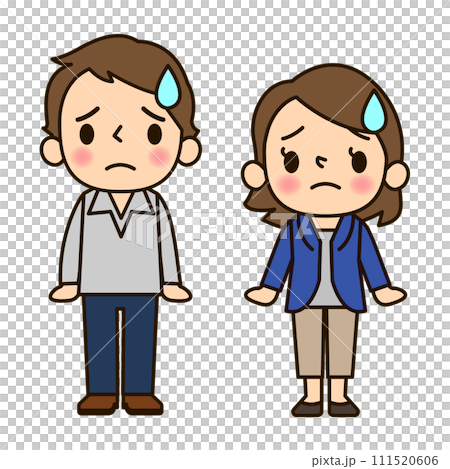 陷入困境的男女 陷入困境的男女 111520606