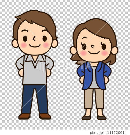 Motivated men and women 111520614