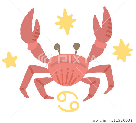 12星座 蟹座 イラスト 12星座 蟹座 イラスト 111520632