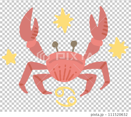 12星座 蟹座 イラスト 12星座 蟹座 イラスト 111520632
